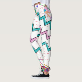 Retro-Leggings der 90er Leggings