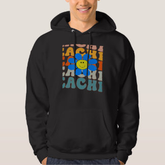 Retro-Lehrerin Daisy Farbige Rückkehr zur Schule 3 Hoodie