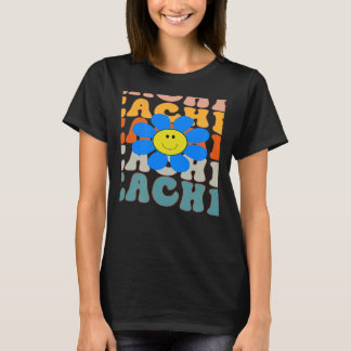 Retro-Lehrerin Daisy Farbige Rückkehr zur Schule 3 T-Shirt