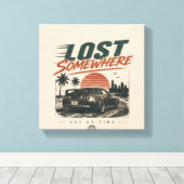 retro leinwanddruck (Insitu (Holzboden))