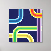 Retro Leinwanddruck (Vorderseite)