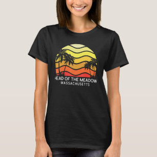 Retro-Leiter des Vintagen Palms von Meadow Surf Be T-Shirt