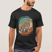 Retro Lemur T-Shirt (Vorderseite)