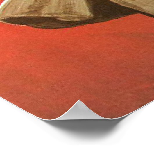 Retro Lenin Poster aus der russischen Revolution (Ecke)