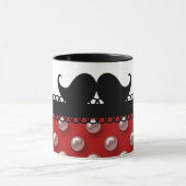 Retro Lenkstangen-Schnurrbart-Schnurrbart Tasse (Zentrum)