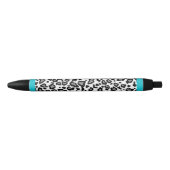 Retro Leopard Druckfarben Stifte Geschenk Kugelschreiber (Vorderseite)