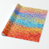 Retro Leopard Print Skin Fur Geschenkpapier (Ungerollt)