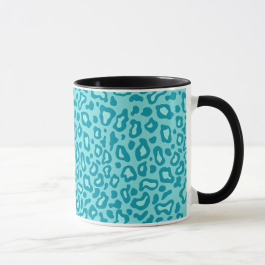 Retro Leopard Print Tasse (Rechts)
