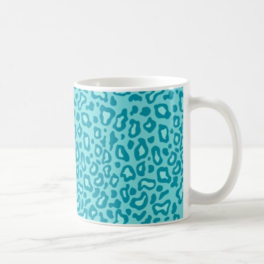 Retro Leopard Print Tasse (Rechts)