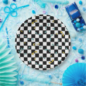 Retro Let's Party Geburtstag Pappteller (Party)