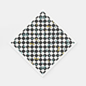 Retro Let's Party Geburtstag Serviette (Ecke)