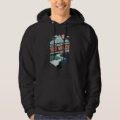 Retro Lets Run For Fun Marathon Runner Summit Runn Hoodie (Vorderseite)