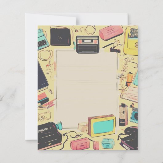 Retro-Letterhead der 90er Jahre (Rückseite)