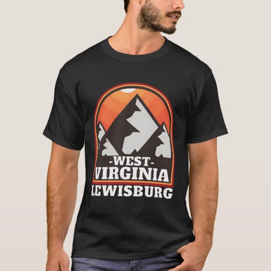 Retro Lewisburg West Virginia � Spirit of Australi T-Shirt (Vorderseite)