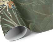 Retro-Libellen Geschenkpapier (Rolleneckpunkt)