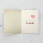 Retro Library Card 65. Geburtstag Karte (Innenseite)