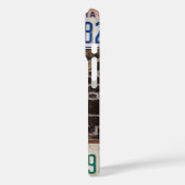 Retro-License-Teller Case-Mate iPhone Hülle (Rückseite / Links)