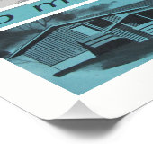 Retro-licious 60er Moderne Mosaik! Poster (Ecke)