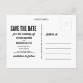 RETRO LIEBE | Ankündigung Datum freihalten (Rückseite)