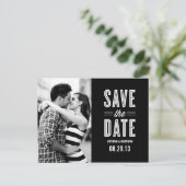 RETRO LIEBE | Ankündigung Datum freihalten (Stehend Vorderseite)