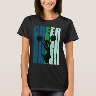 Retro Liebe Cheerleader Birthday Competition Compu T-Shirt