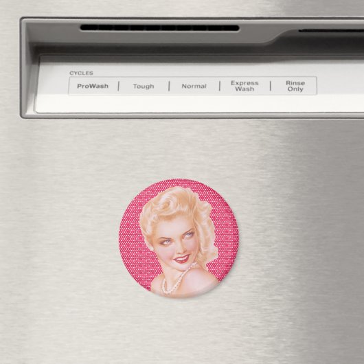 Retro-Liebe der 40er Jahre Magnet (In Situ (Geschirrspüler))