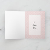 Retro-Liebe der 50er Jahre Karte (Innenseite)