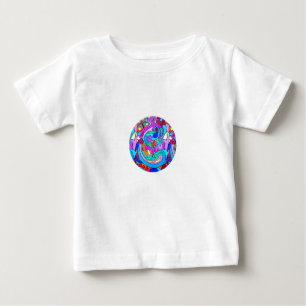 Retro-Liebe der 70er Jahre Baby T-shirt