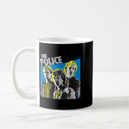 Retro-Liebe der Polizeiband-Musikgeschenk für den Kaffeetasse