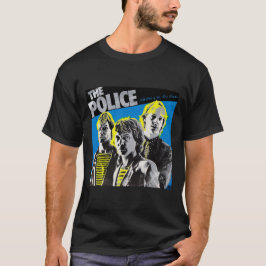Retro-Liebe der Polizeiband-Musikgeschenk für den T-Shirt