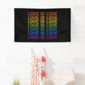 Retro-Liebe ist Liebe Banner (Insitu)