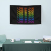 Retro-Liebe ist Liebe Banner (Messeveranstaltung)