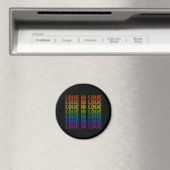 Retro-Liebe ist Liebe Magnet (In Situ (Geschirrspüler))