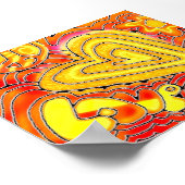 rETRO Liebe Poster (Ecke)