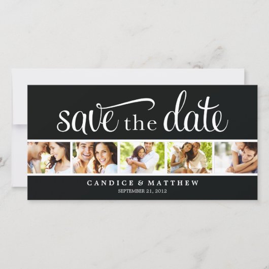 RETRO LIEBE | SAVE THE DATE ANKÜNDIGUNG (Vorderseite)
