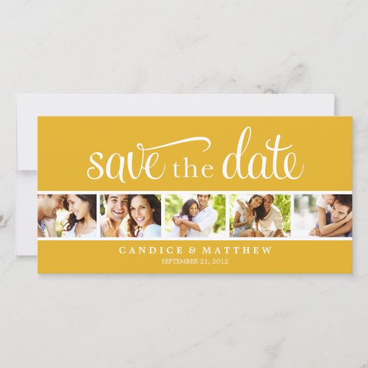 RETRO LIEBE | SAVE THE DATE ANKÜNDIGUNG (Vorderseite)