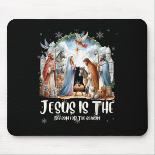 Retro Liebe wie Jesus Coquette Herzchen Bow Jesus Mousepad