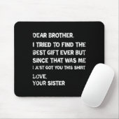 Retro Lieber Bruder, ich habe versucht, den Mousepad (Mit Mouse)
