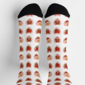 Retro-Liebes-Crewsocken Socken (Oben)