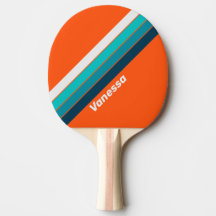 Retro Lifeguard Streifen mit Namen