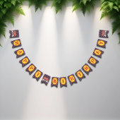 Retro Lila Big Top Cartoon Circus Banner