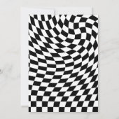 Retro Lila Halloween Little Boo 1. Geburtstag Einladung (Rückseite)