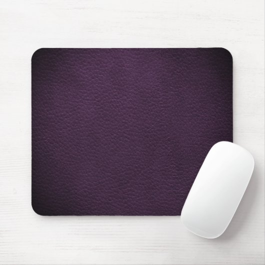 Retro-Lila Leder Mousepad (Mit Mouse)