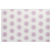 retro lila mit Blumenelement Stoff (Fat Quarter (45,7 x 55,9 cm))