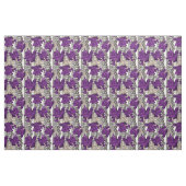 Retro, lila Rose Stoff (Yard (91,4 cm))