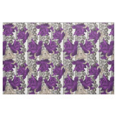 Retro, lila Rose Stoff (Fat Quarter (45,7 x 55,9 cm))