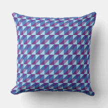 Retro Lila zu Blau geometrisch abstrakt 90er Jahre