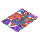 Retro Lily Notizblock (Linke Seite)