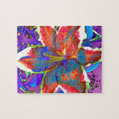 Retro Lily Puzzle (Horizontal)