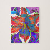 Retro Lily Puzzle (Vertikal)